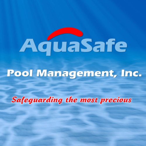 AquaSafe Pool Management logo long